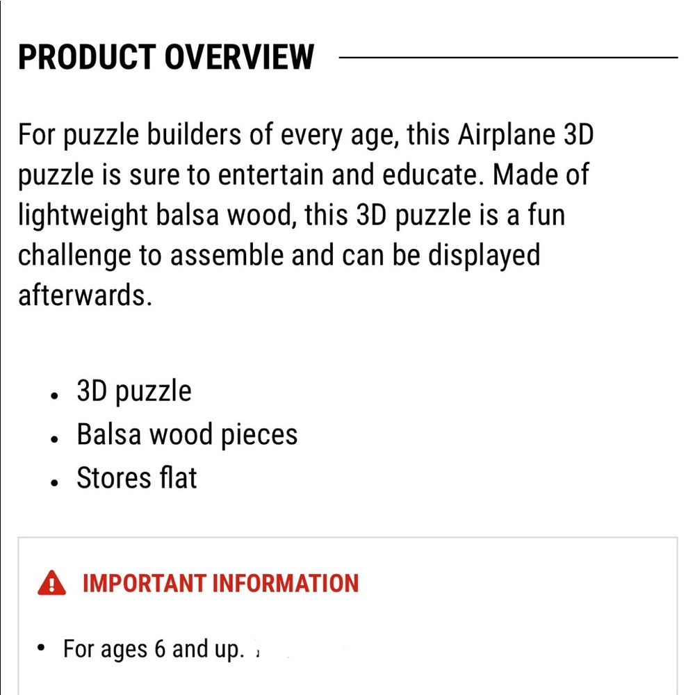 3/$15 NEW 3D Puzzle Miniature Wooden Aircraft Airplane Model 401 FOKKER TRIPLANE - Picture 5 of 16